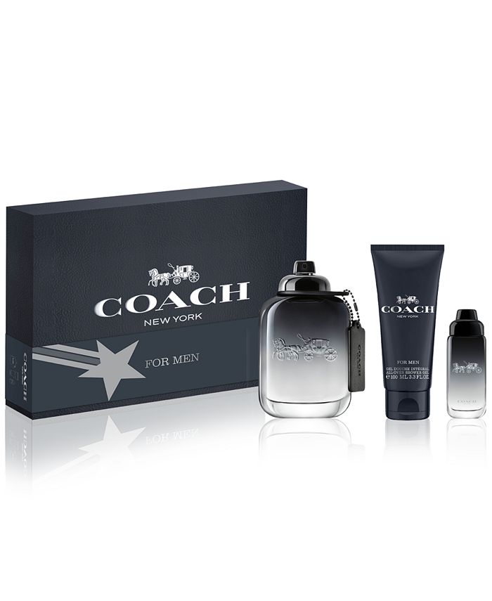 Set de Coach Nueva York 3pc 3.3 Edt M