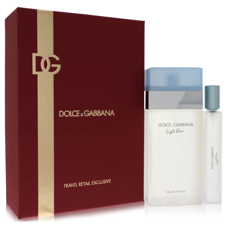 Juego de Viaje Dolce Gabbana Light Blue 2pc 3.4 Edt L