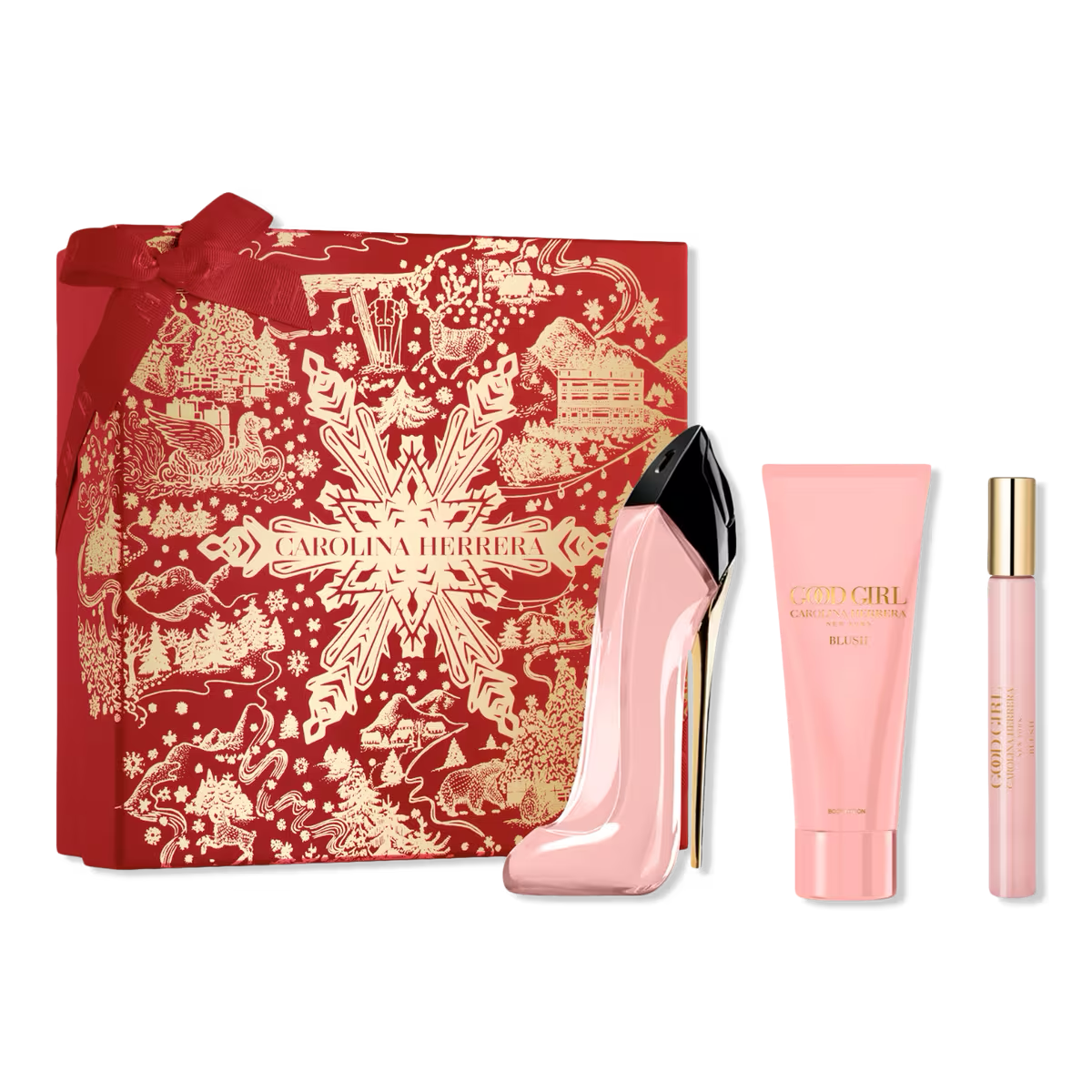 Set Good Girl Blush de Carolina Herrera 3pc 2.7 Edp L