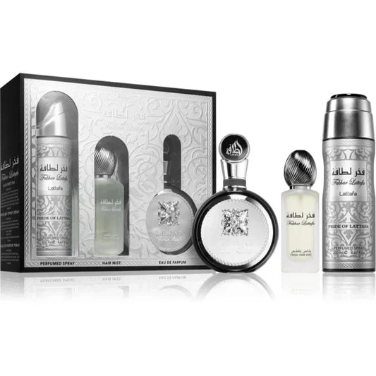 Conjunto Lattafa Fakhar 3pc M