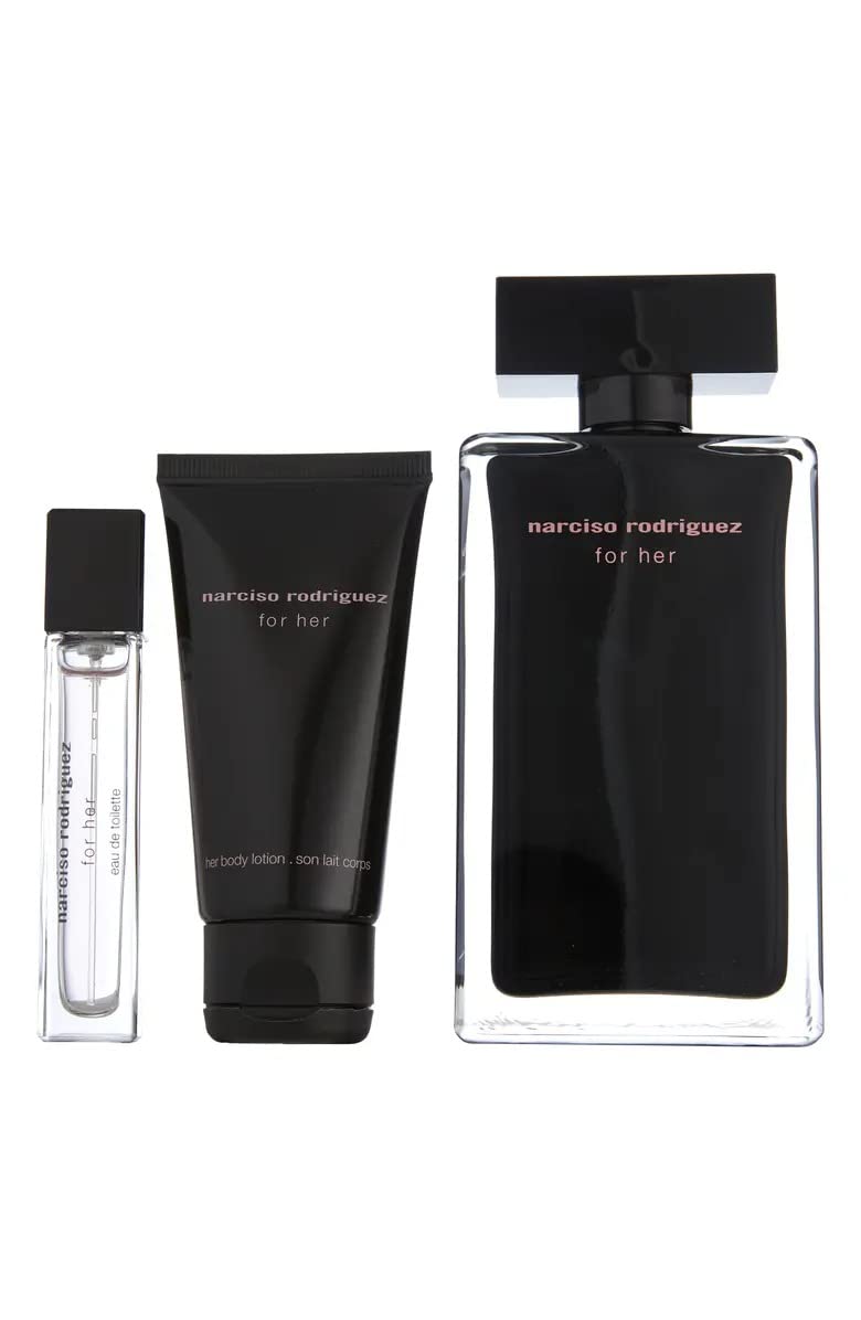 Set Narciso Rodriguez Narciso Para Ella 3 Pcs 3.4 Edt L