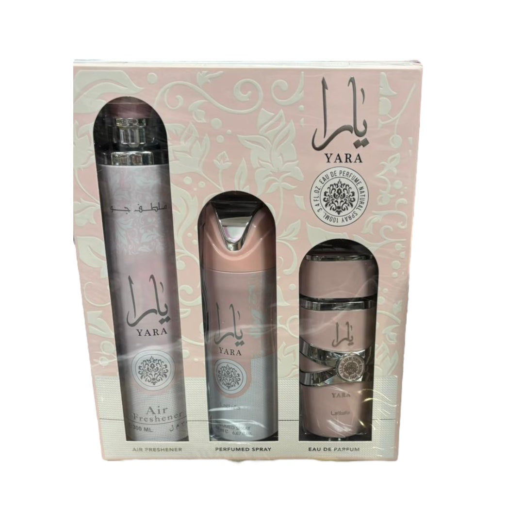 Set Lattafa Yara 3 piezas 3.4 Edp L