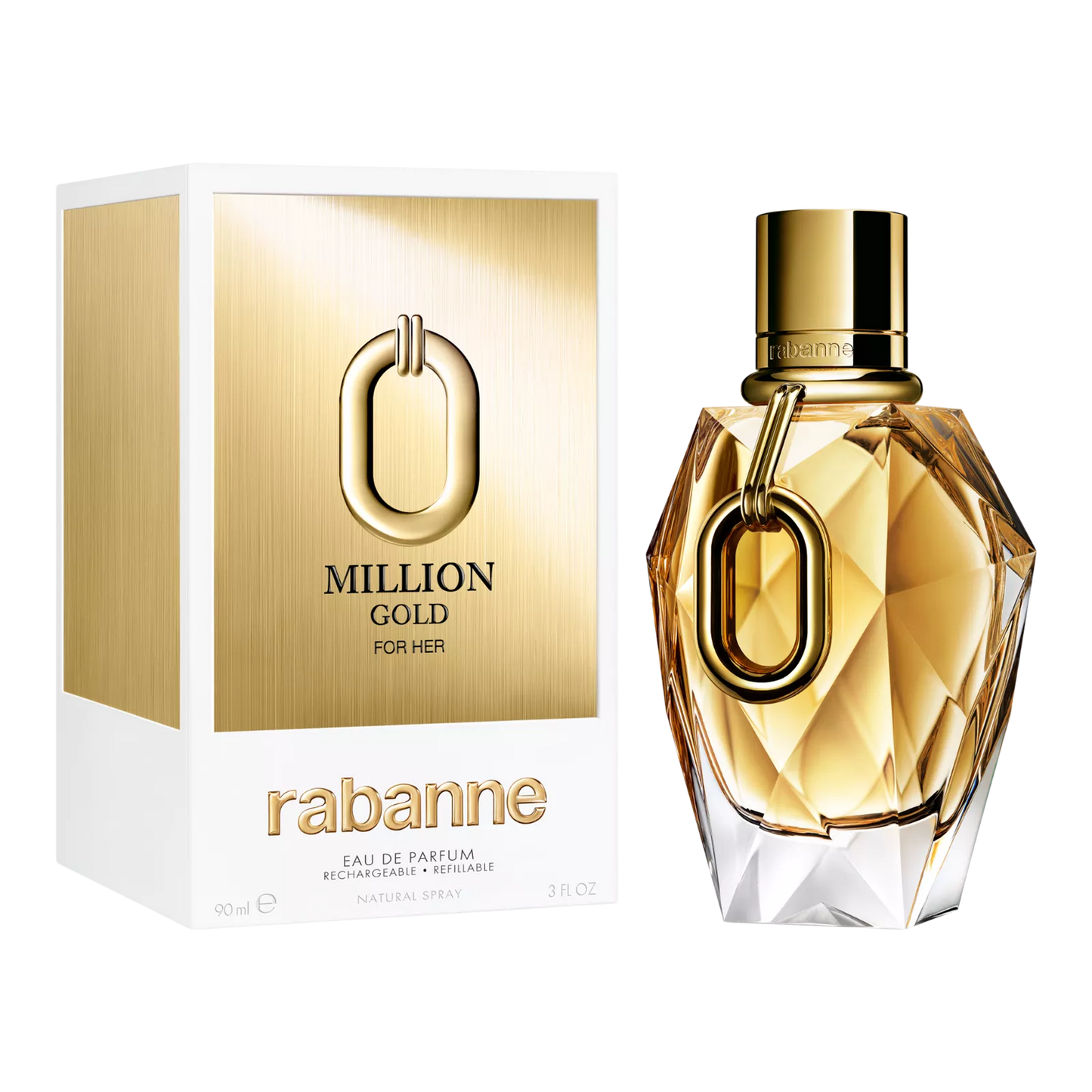 Paco Rabanne Million Gold para Ella 3.0 Edp L
