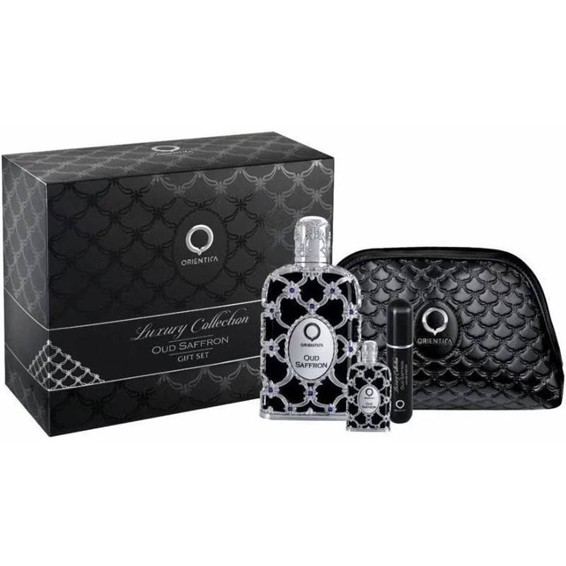 Conjunto Orientica Oud Saffron 4pcs 2.7 Edp U