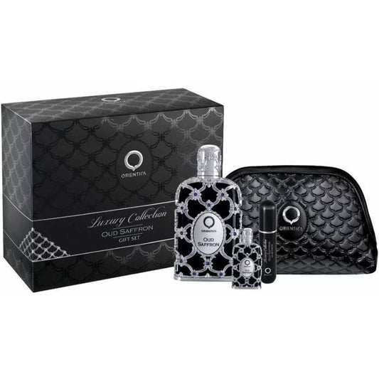 Conjunto Orientica Oud Saffron 4pcs 2.7 Edp U