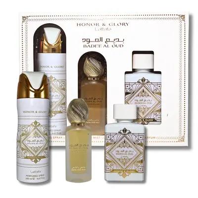 Conjunto Lattafa 3pcs Honor y Gloria 3.4 Edp U