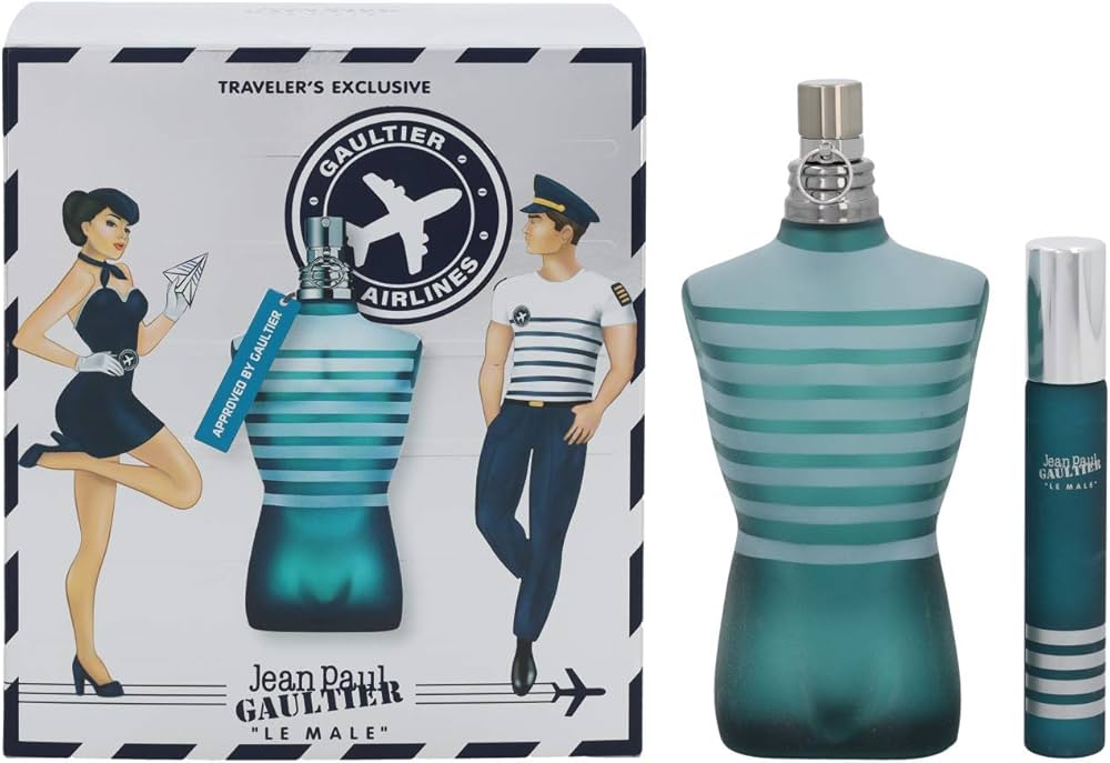 Set de Viaje Jean Paul Gaultier Le Male 2pc 2.5 Edt M