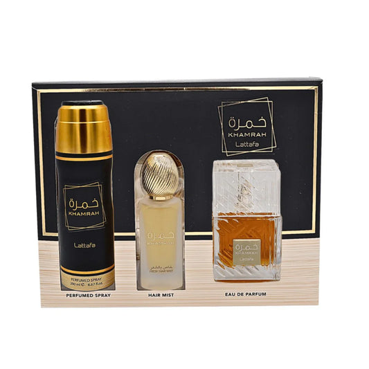 Set Khamrah de Lattafa 3pc 3.4 Edp U