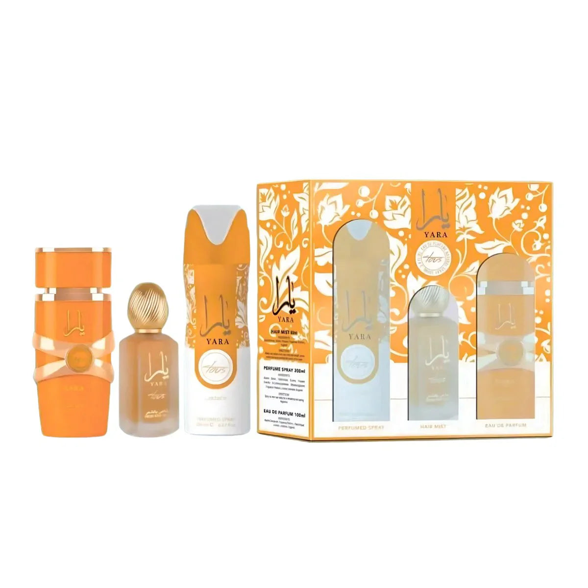Set Lattafa Yara Tous 3pc 3.4 Edp L