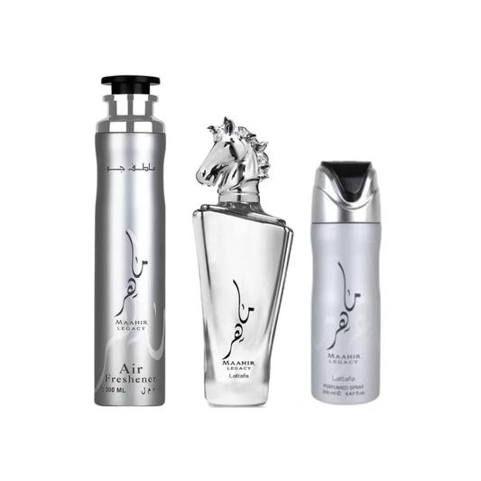 Lattafa Set Maahir Legacy 3pc 3.4 Edp M