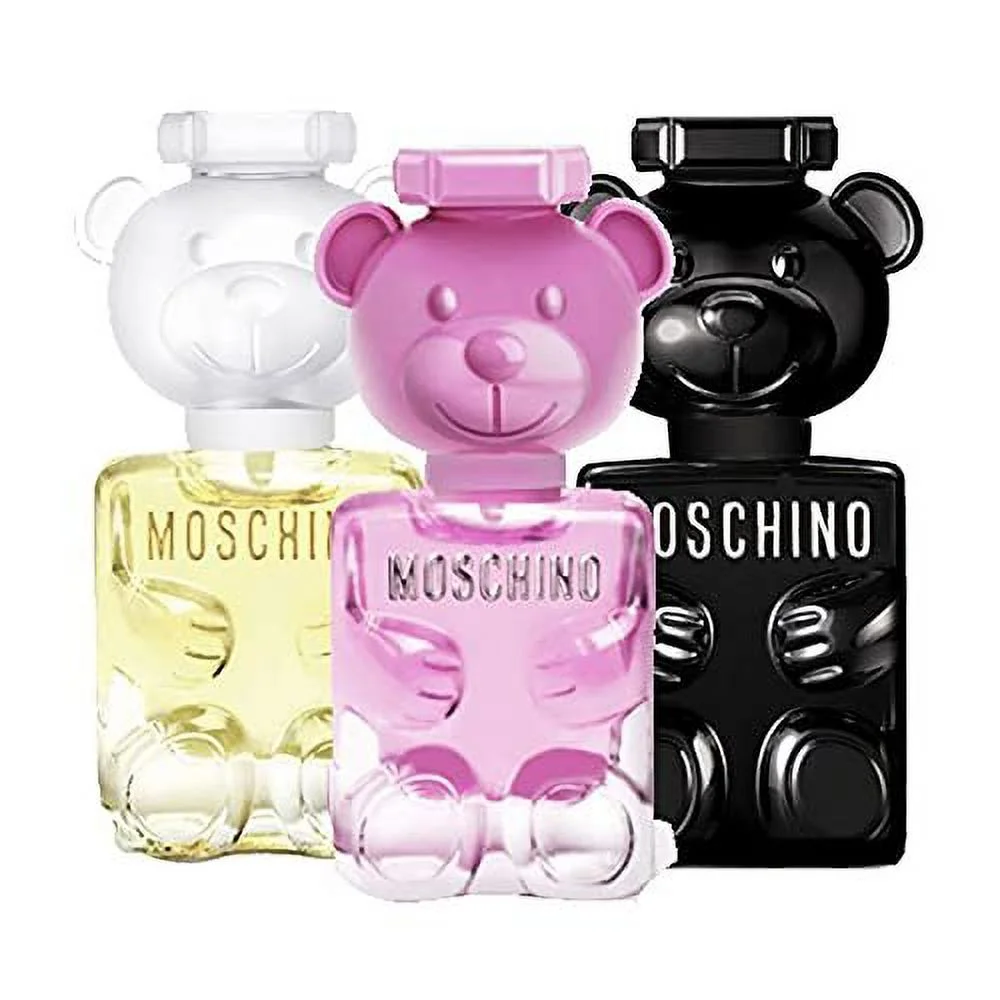 Set Mini Moschino 3pc 5ml U Toy 2 Edp, Toy 2 Bubble Gum Edt, Toy Boy Edp