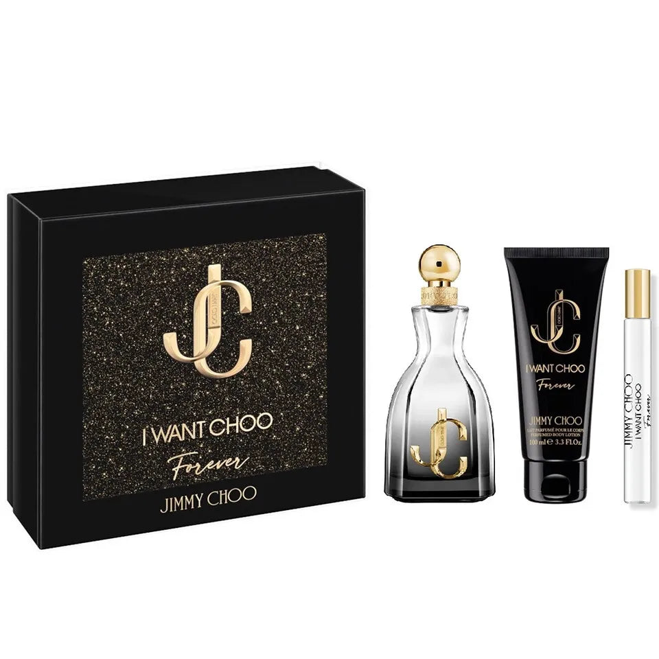 Set Jimmy Choo I Want Choo Forever 3pcs 3.3 Edp L
