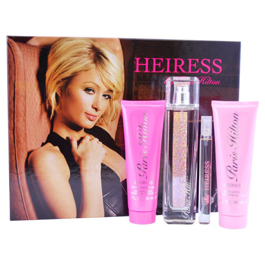 Set Paris Hilton Heiress 4 Pzas 3.4 Edp L