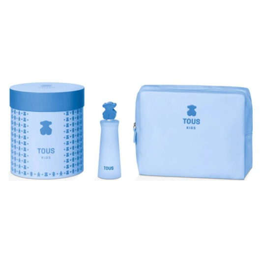 Tous Set Kids Boy Vanity Case 2pc 3.4 Edt M